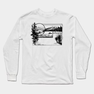 Nature scenes in monochrome Long Sleeve T-Shirt